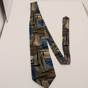 Garcia Overlooking The Desert Silk Tie